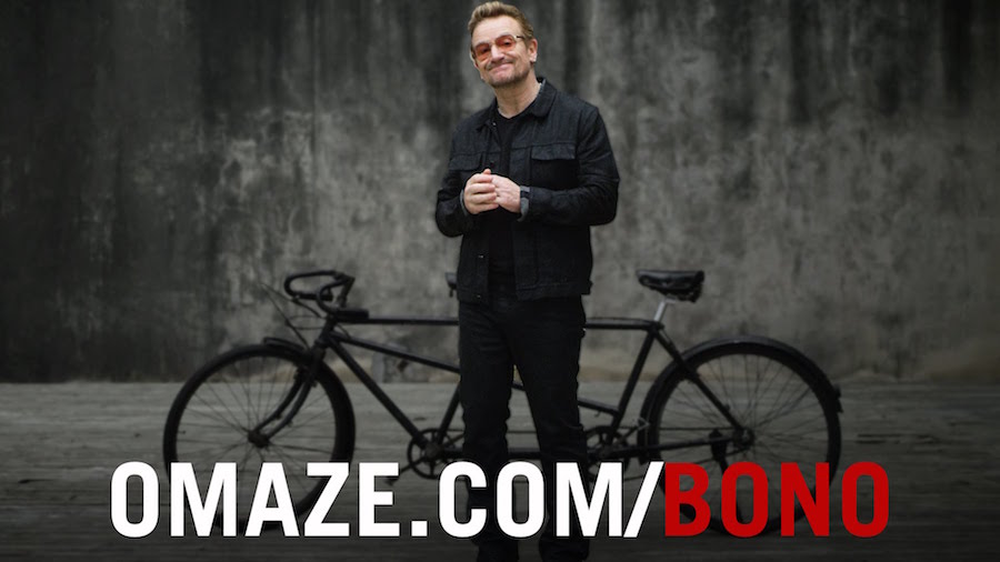 Wybierz się na wycieczkę rowerową razem z Bono