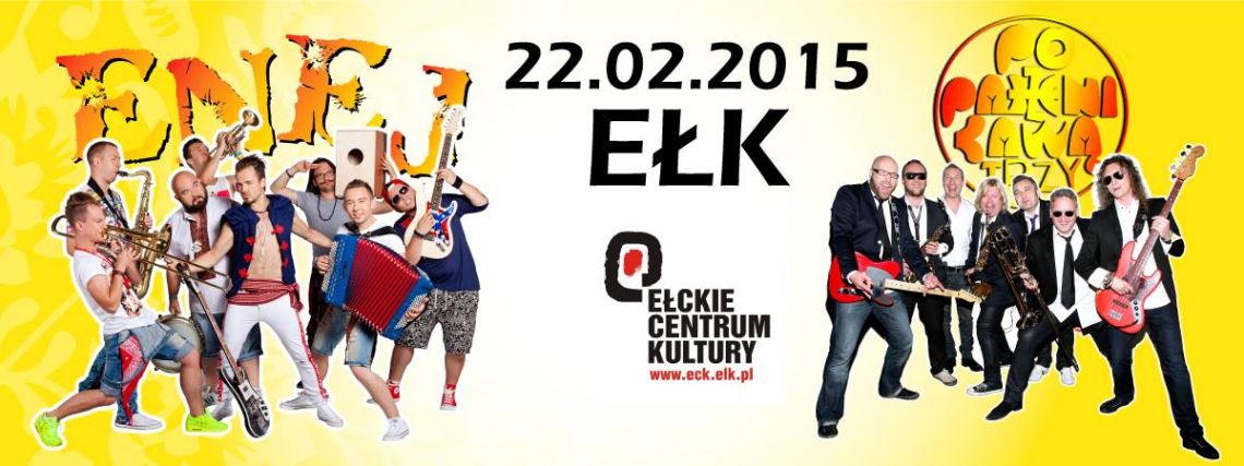 Koncert Poparzeni Kawą Trzy i ENEJ - Ełk, ECK