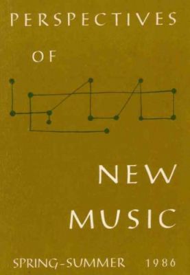 Perspectives of New Music
