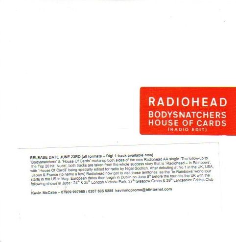 House Of Cards / Bodysnatchers